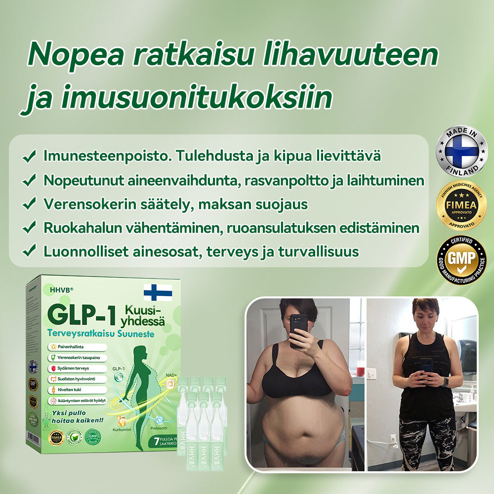 Vain 10 pakkausta jäljellä! 🎁 Nappaa nyt ainutlaatuinen -30 % alennus! Endokrinologien suosittelema — 4–6 pakkausta auttaa pitämään painon kurissa ja estämään jojo-ilmiön. Viimeinen tilaisuutesi ennen vuodenvaihdetta — älä jää paitsi!