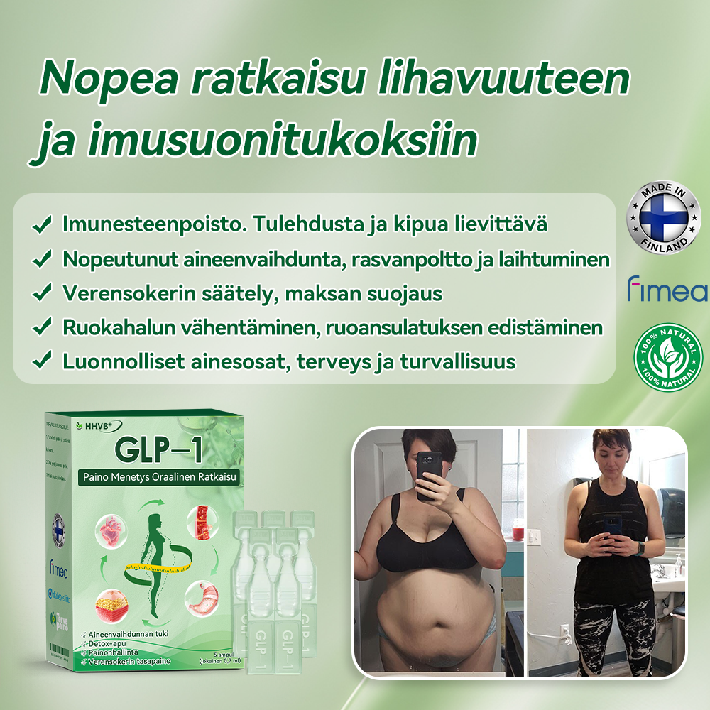 𝐻𝐻𝑉𝐵®⚠️ Vain 10 pakkausta jäljellä! Hanki nyt 30 % alennus! ✨ Endokrinologien suosittelema: 4–6 pakkausta auttaa vakauttamaan painonpudotusta ja estämään painon palaamista. Viimeinen tilaisuus ennen vuodenvaihdetta – älä missaa tätä! 🚀