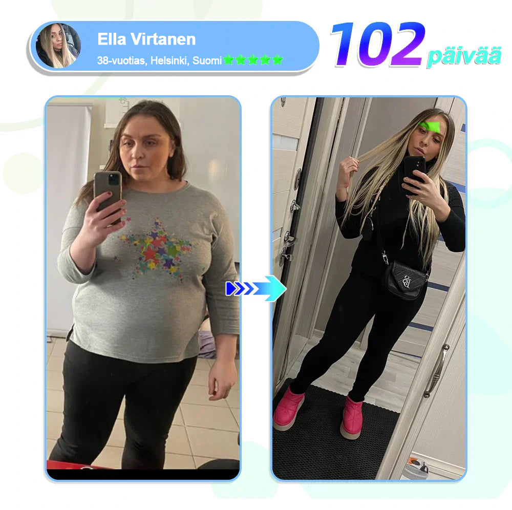 Vain 10 pakkausta jäljellä! ⏰ HHVB® tarjoaa nyt lisäalen 30 % sinulle! Lääkärien testaama ja todistetusti toimiva – 4–6 pakkausta riittää auttamaan painon ja verensokerin hallinnassa pitkäkestoisesti. Tilaa omasi nyt!