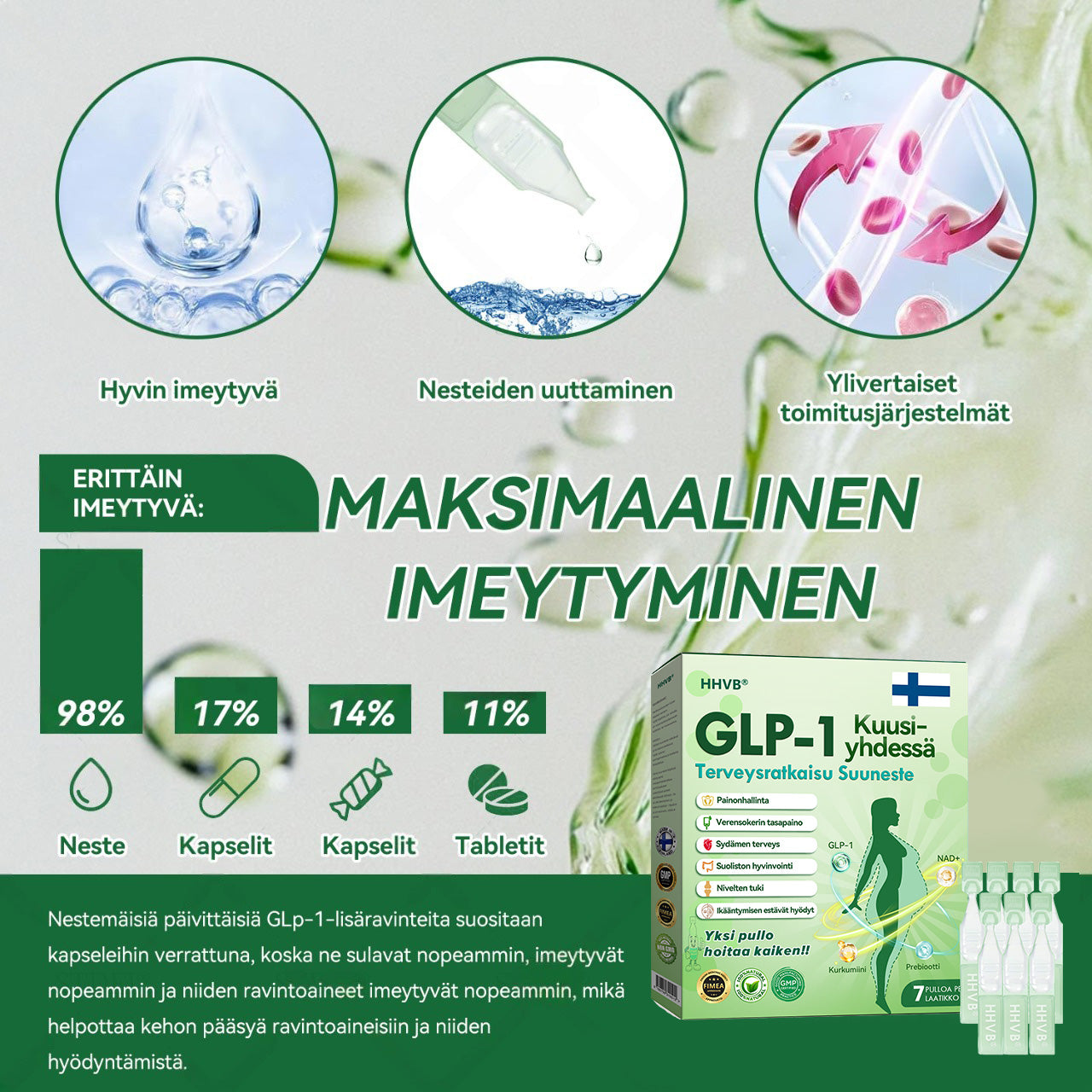 Vain 10 pakkausta jäljellä! 🎁 Nappaa nyt ainutlaatuinen -30 % alennus! Endokrinologien suosittelema — 4–6 pakkausta auttaa pitämään painon kurissa ja estämään jojo-ilmiön. Viimeinen tilaisuutesi ennen vuodenvaihdetta — älä jää paitsi!